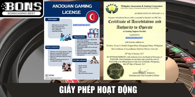 Bons - Nhà Cái Trực Tuyến Với Khuyến Mãi Hấp Dẫn 2025 10 Giấy phép hoạt động